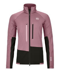 Mikina ORTOVOX Fleece Rib Jacket Women's Dusk Rose